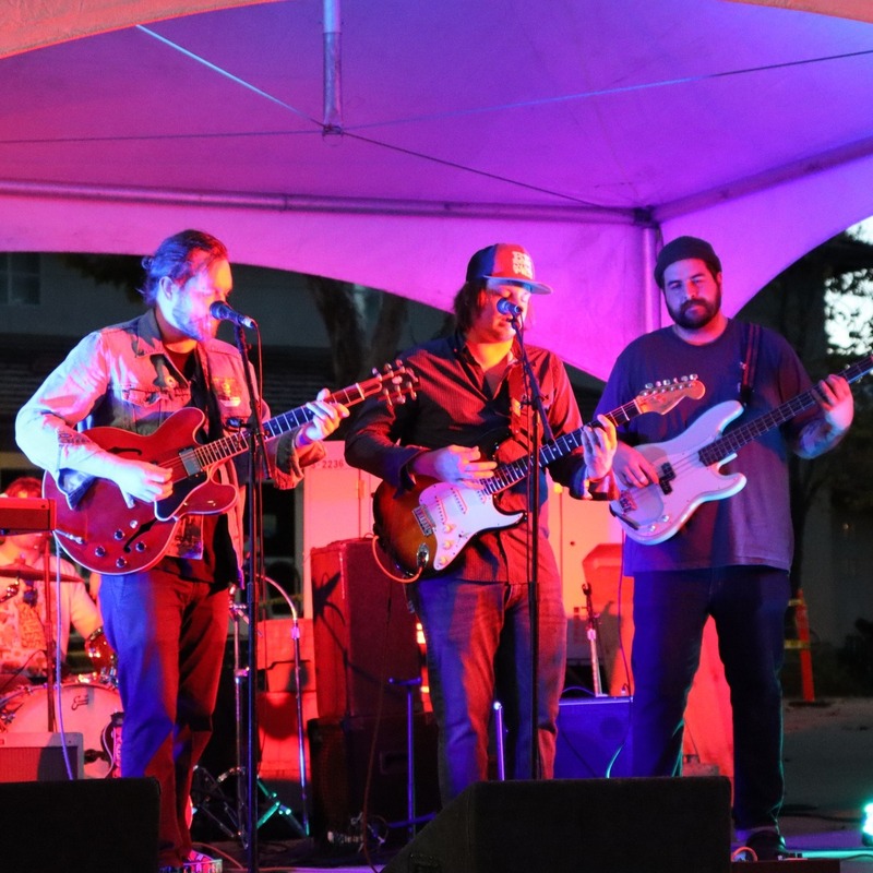 Live music at Davis community event